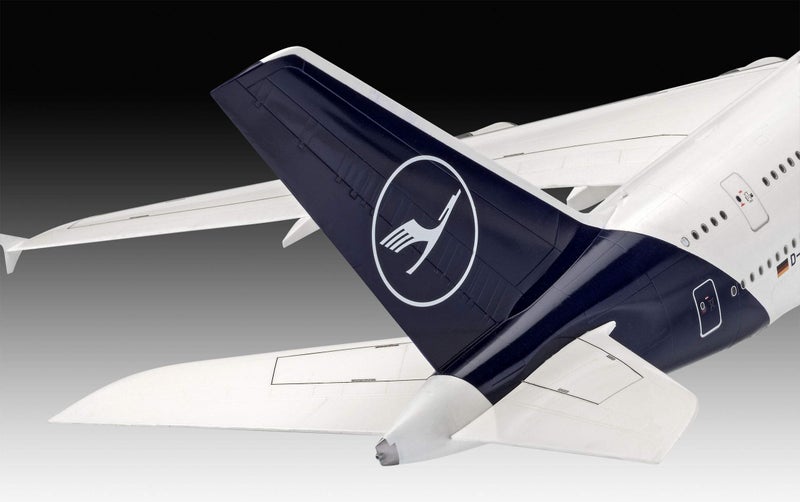 Revell مجموعة نموذج بلاستيكي من ريفيل GmbH ريفيل 03872 1:144 إيرباص A380-800 لوفتهانزا بتصميم جديد - Image 5